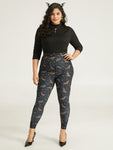 Womens Star Print  Leggings by Bloomchic Limited