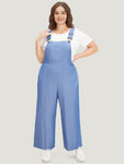 Pocketed Gathered Jumpsuit