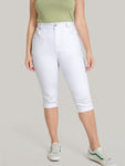Skinny Very Stretchy High Rise White Wash Jeans