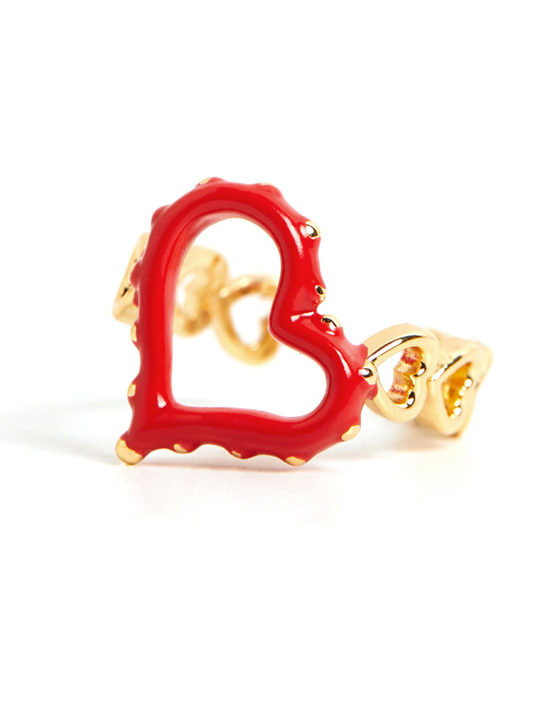 

Heart Cuff Ring BloomChic, Gold