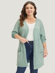 Supersoft Essentials Patched Pocket Batwing Sleeve Cardigan