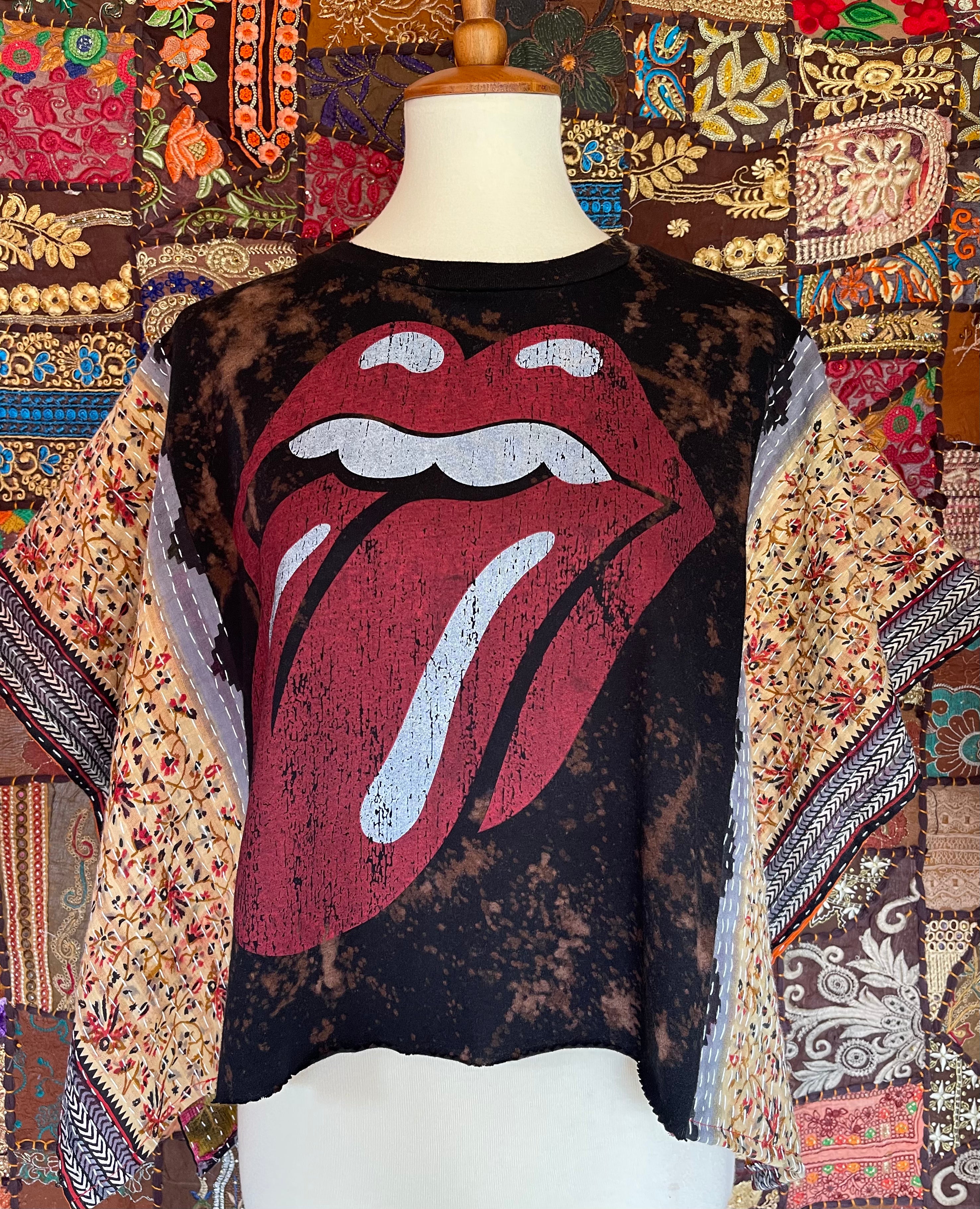 Rolling Stones S-L CROP TOP