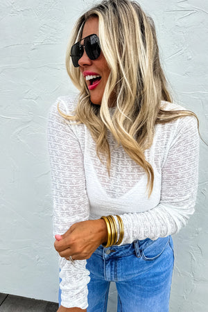 Juliette Lace Top - Blush Roots Boutique