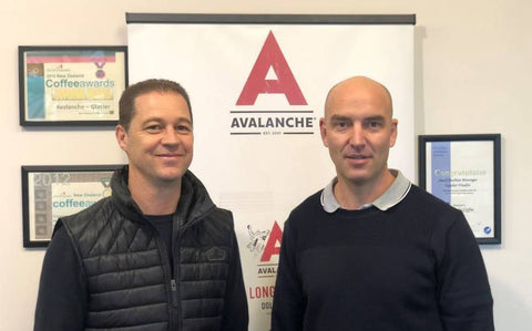 Avalanche Coffee Founders, Paul Tobin and Stefan Marusich