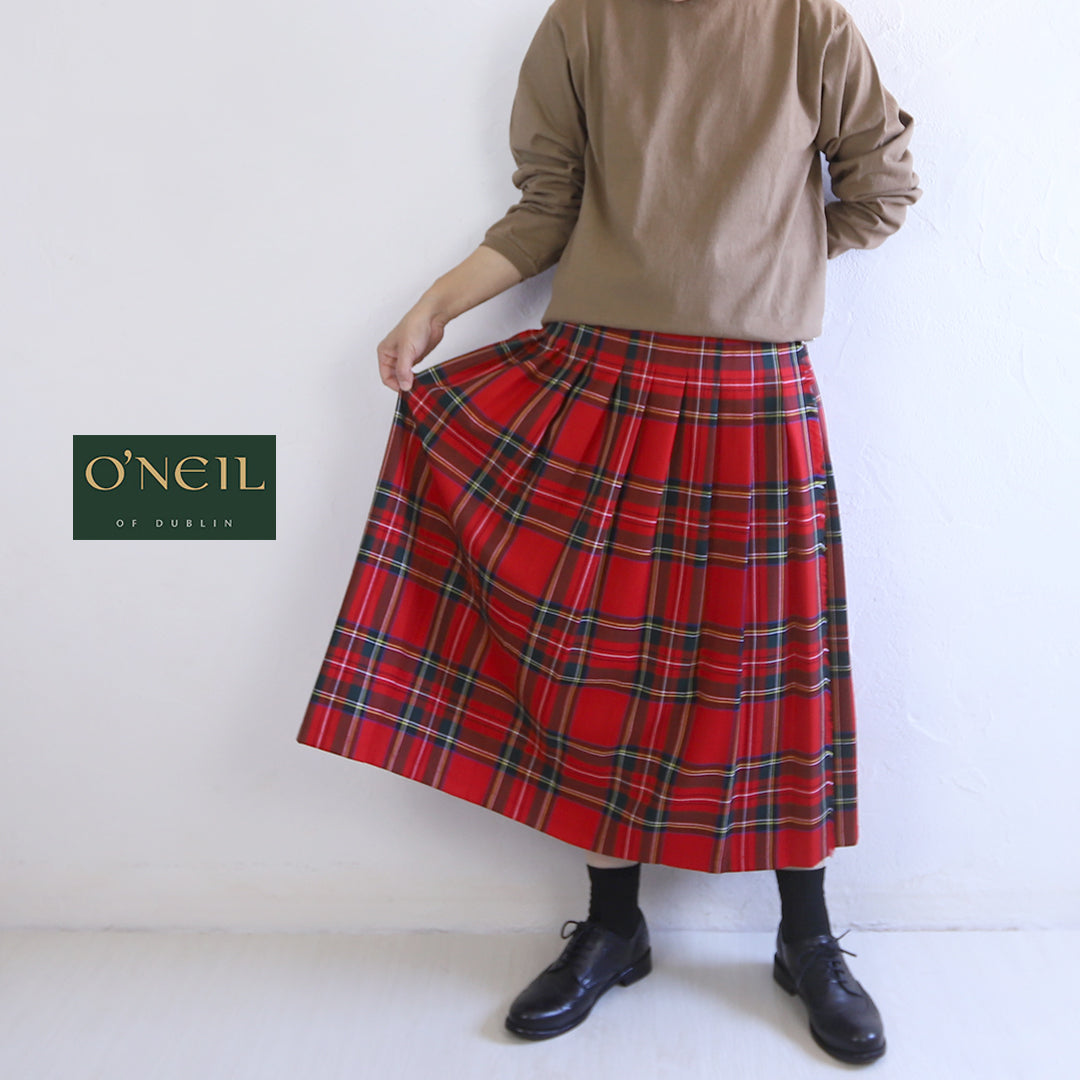 O'NEIL OF DUBLIN オニールオブダブリン スカート チェック