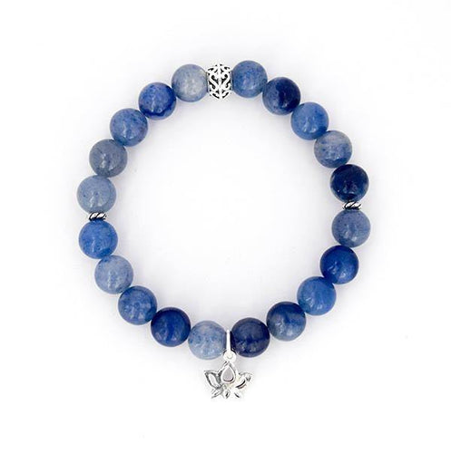 Throat Chakra Bracelet - Blue Aventurine & Lapis Lazuli