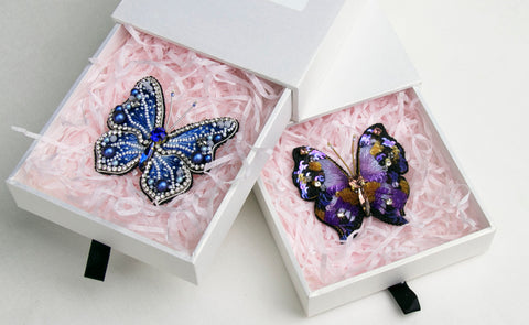 Tambour Embroidery Brooch Craft Kits-Insect 4pcs – Sewing Mends Soul