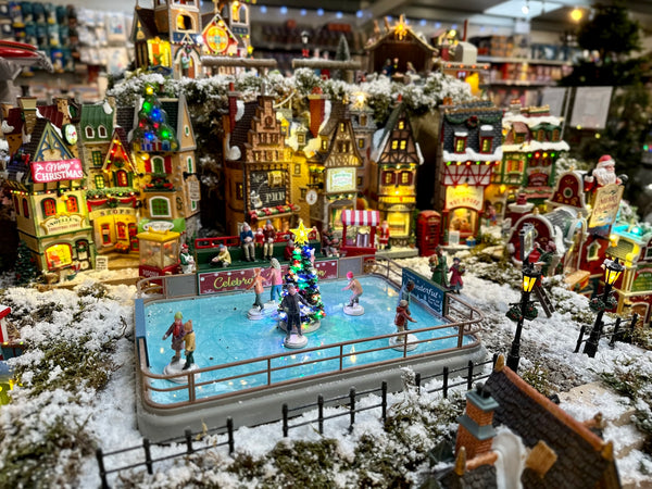 Stunning Lemax Christmas Village on Display at Southwood Garden Centre