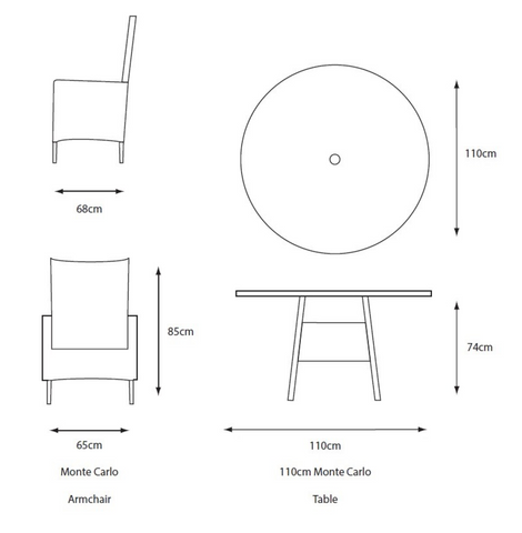 MCST/SET2 Product Size Diagram