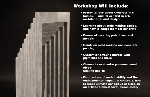 Concrete Design and Fabrication Workshop