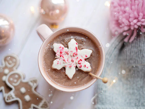 Hot Cocoa with peppermint