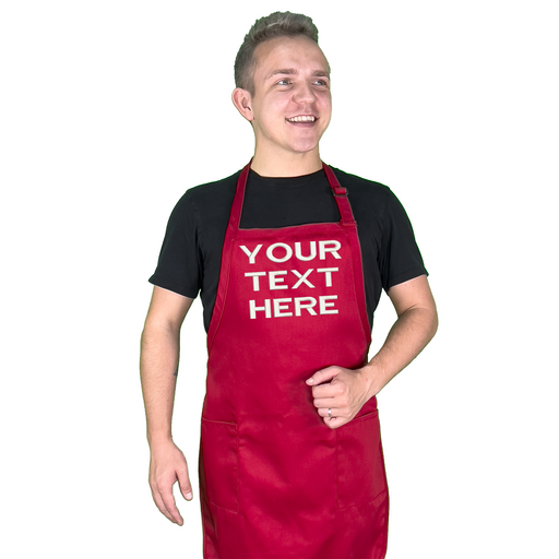 Embroidered Chef Hat with Custom Name a Great Gift Adult Premium Quali —  Place4Print - Best Place Printing & Embroidery, Aprons, Caps