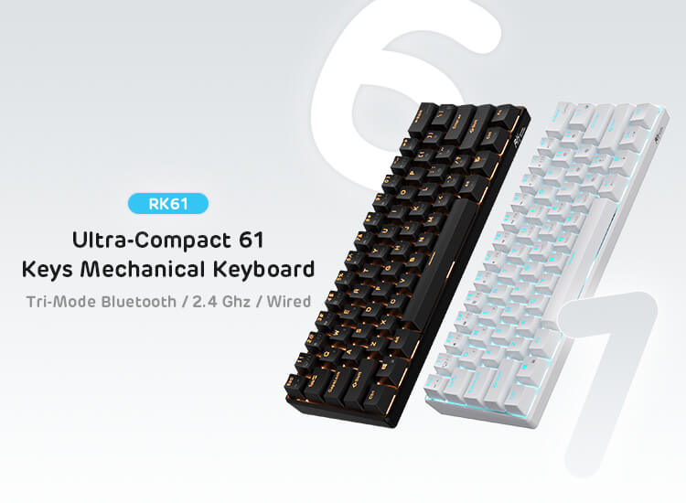 rk61 60 percent keyboard Open-Box