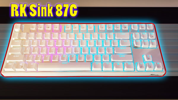 Royal Kludge Sink 87G Gaming Keyboard Review!