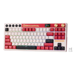 M87 TKL Wireless Gaming Keyboard as variant: Red / Cream Switch