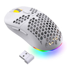 Wireless Ambidextrous Gaming Mouse with Lightweight Honeycomb