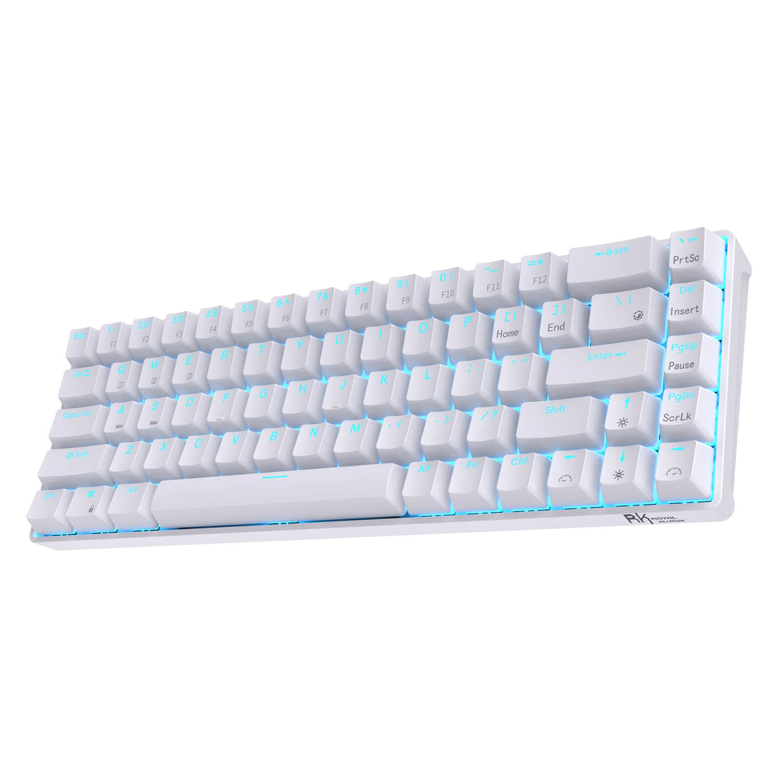RK68 65% Wireless Mechanical Keyboard (Single Color Backlit)