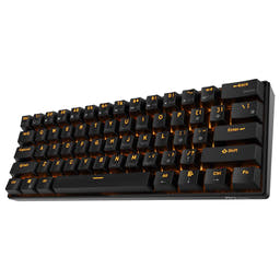 RK61 60% Wireless Mechanical Keyboard (Single Color Backlit) as variant: Black / Blue Switch