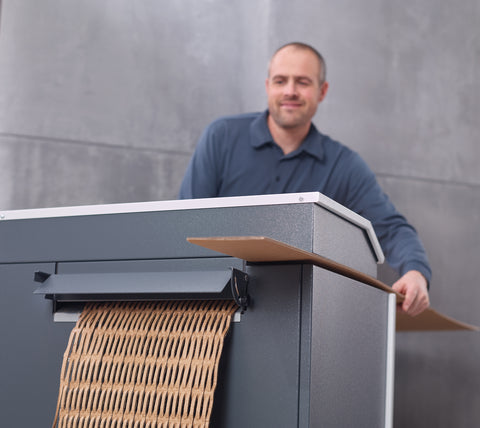 Cardboard Shredder Operation