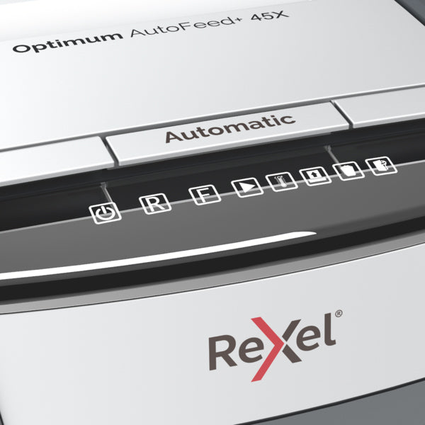 Rexel Optimum AutoFeed 45X 45 Sheet AUTOFEED P4 Cross Cut Home Office