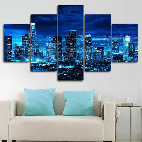 LA Skyline Wall Art