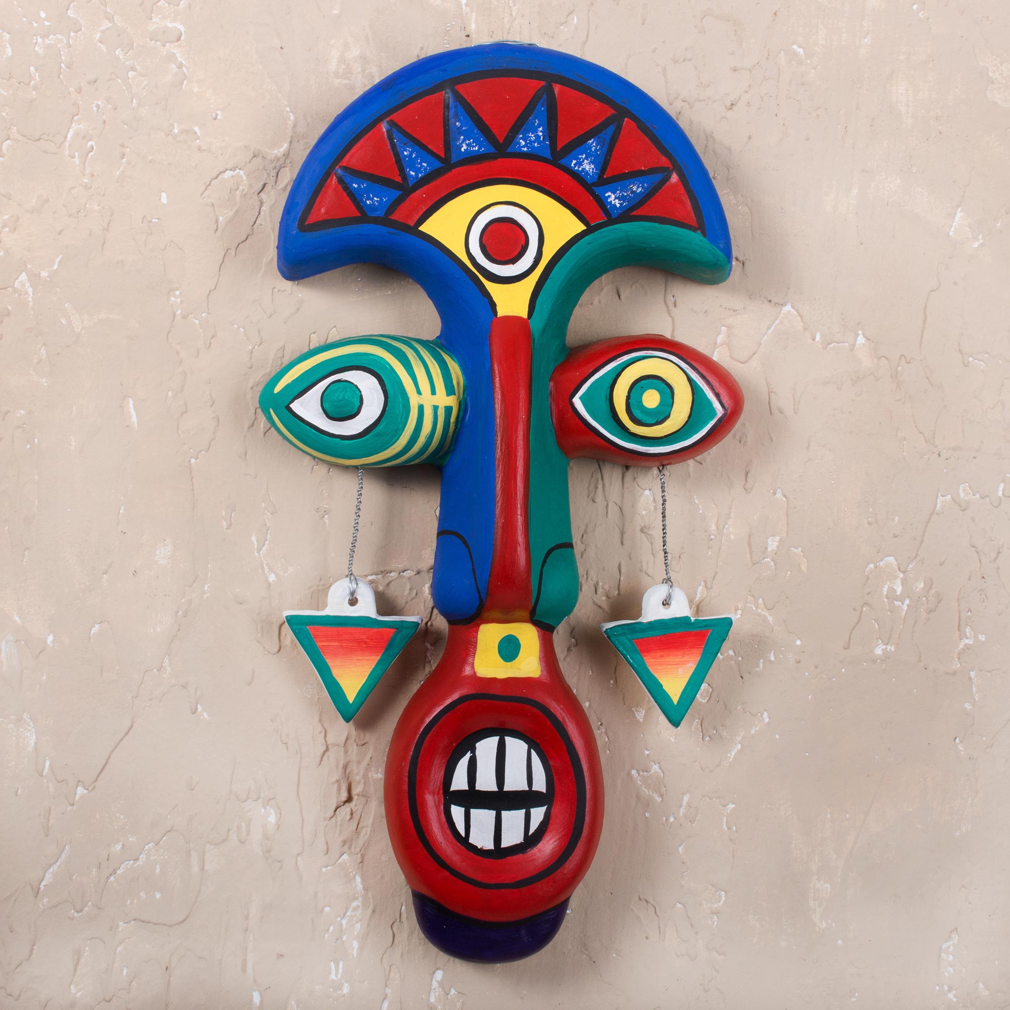 UNDISCOVERED Artisan Box | Peruvian Made Colorful Mask - Tumi | NOVICA