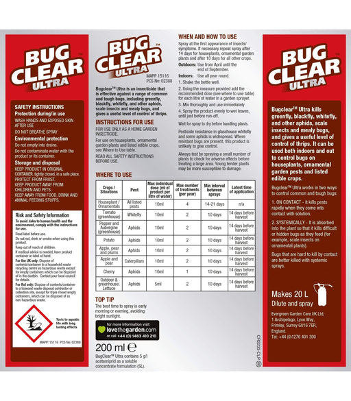 Bug Clear Ultra Vine Weevil 480ml - Beechmount Garden Centre