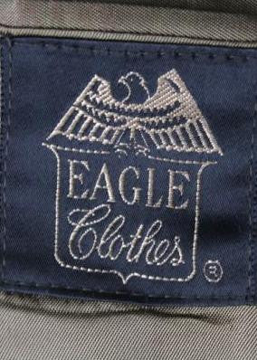 Vintage Eagle Clothes Gray Pinstripe Wool 3 Piece Suit 40 S Monkey Sui ...