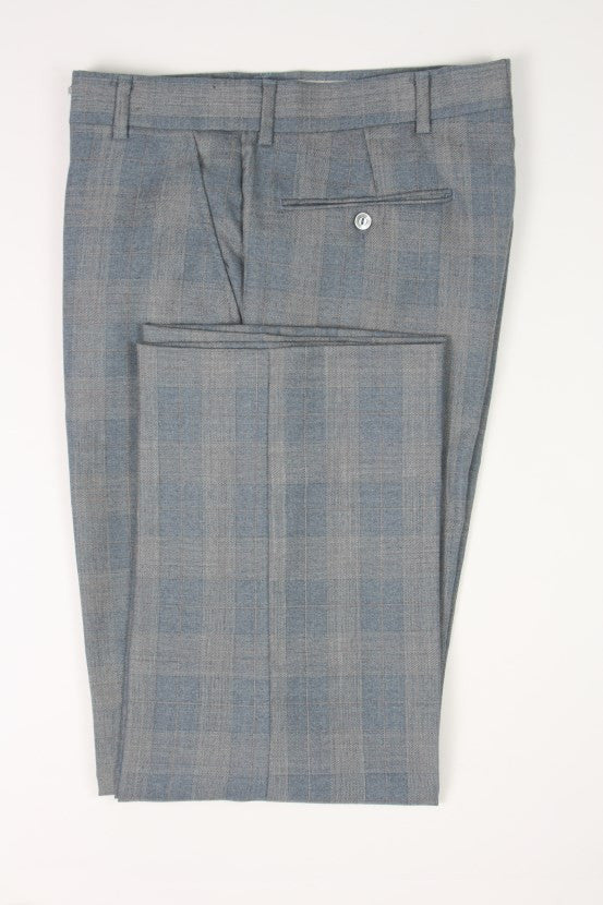 Vintage Middishade Royale Gray Check 3 Piece Suit 38 L | ModLines