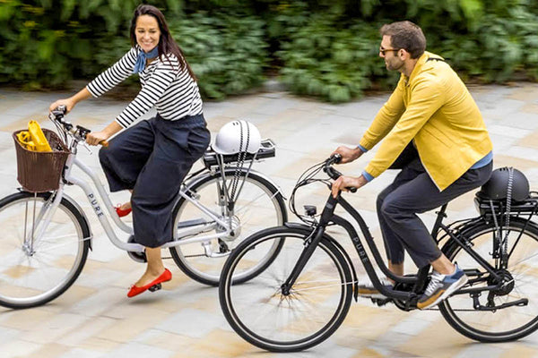 Pure Hybrid Electric Bikes - The Free Step and Free City