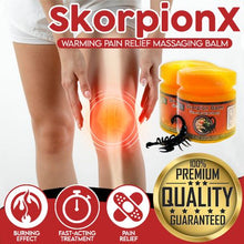 Load image into Gallery viewer, SkorpionX Warming Pain Relief Massaging Balm outdoorpinata 
