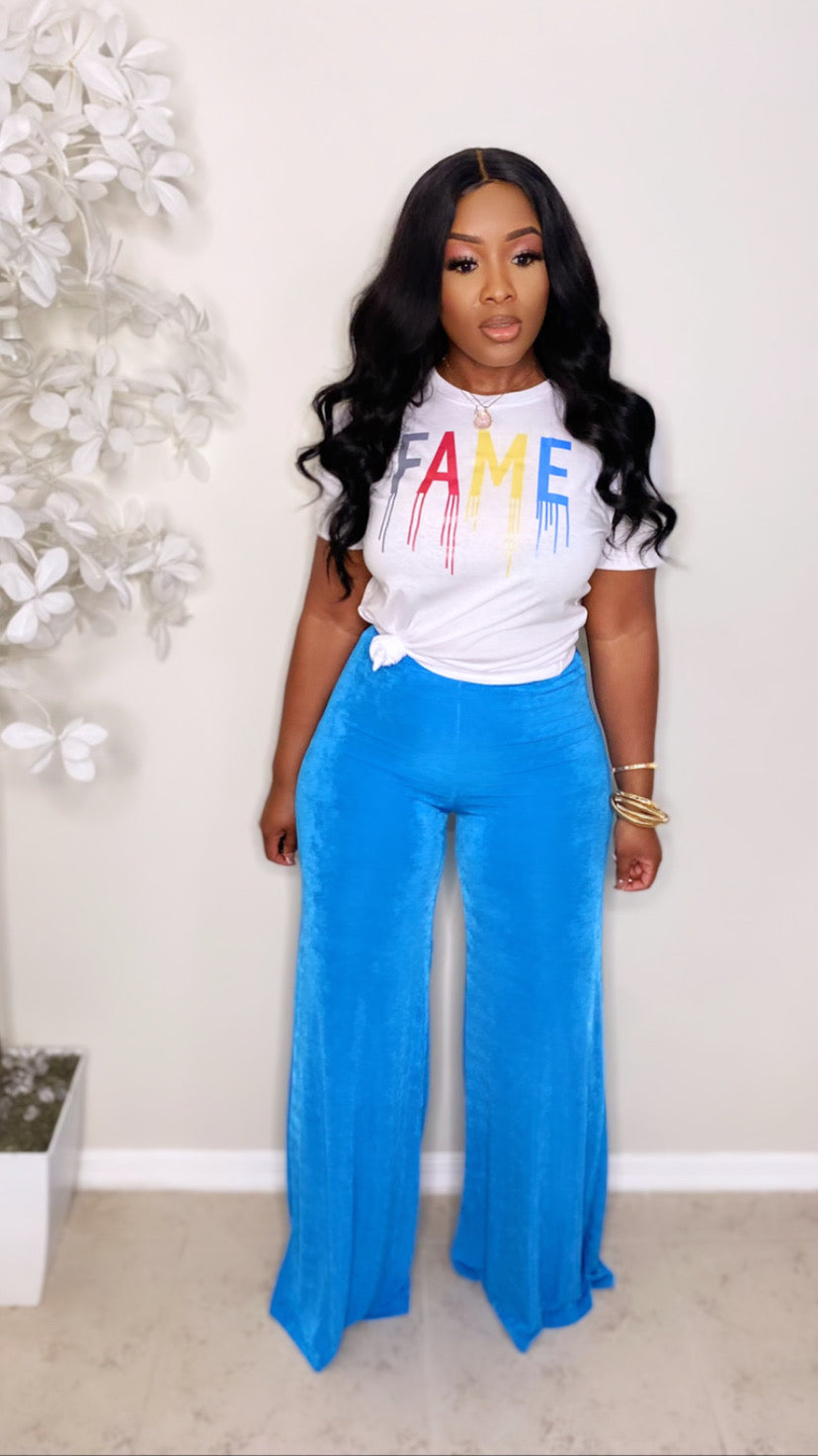 Leah Pants (Blue) – Label Me Chic