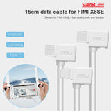 Startrc Fimi X8SE 2020 drone accessories type C fit IOS Type-c  Micro Data Cable Line 15cm 150mm for fimi X8 SE controller