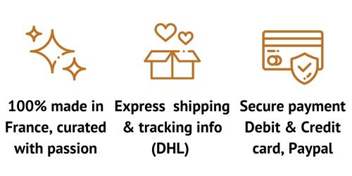 French Address secure payment and express shipping