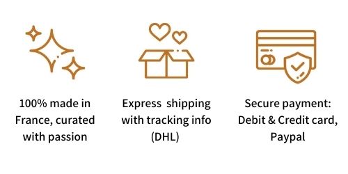 French Address secure payment, express shipping