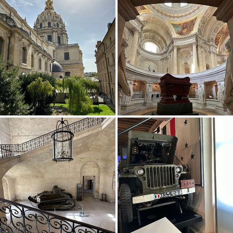 Invalides museum is a cool thing to do in Paris when it rains