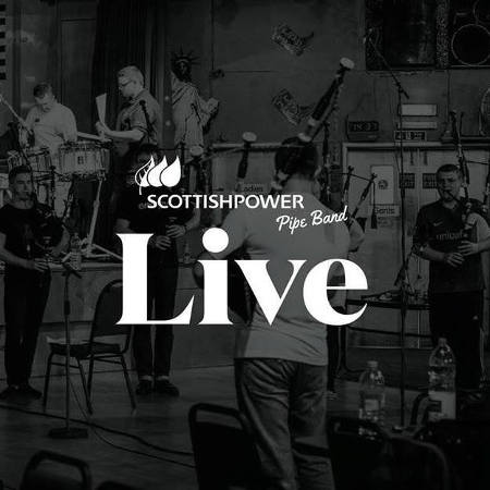 cover image for Scottish Power Pipe Band -Live