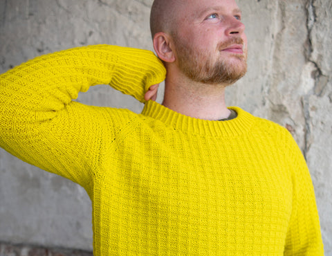 WOOLLY WAFFLE SWEATER - Stephen & Penelope