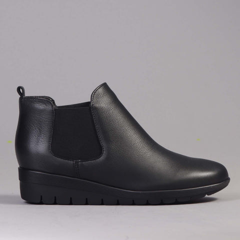 Chelsea Ankle Boot in Black - 12452 - Froggie Shoes