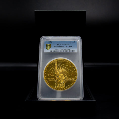 1976年 アメリカ独立200周年記念大型金メダル(PCGS/MS68) – cocoin.jp