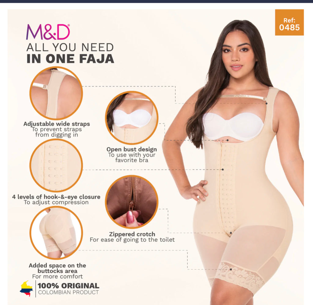 Fajas MYD | Fajas Colombianas Cirugía Medio muslo Shapewear – Navarrete Fashion LLC