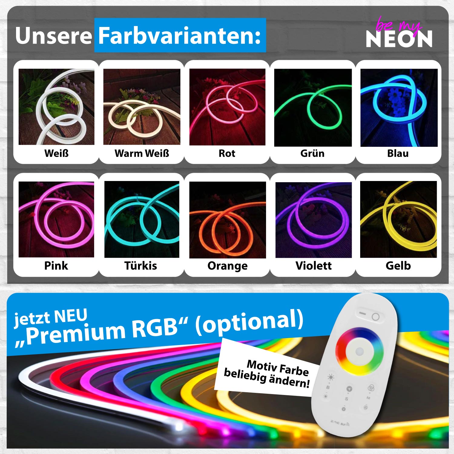 "Katze Pink" Leuchtmotiv aus LED Neon