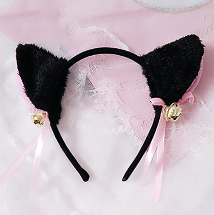 UK Kawaii Cat Ears Headband Halloween Costume Cosplay Cute Accessories ...