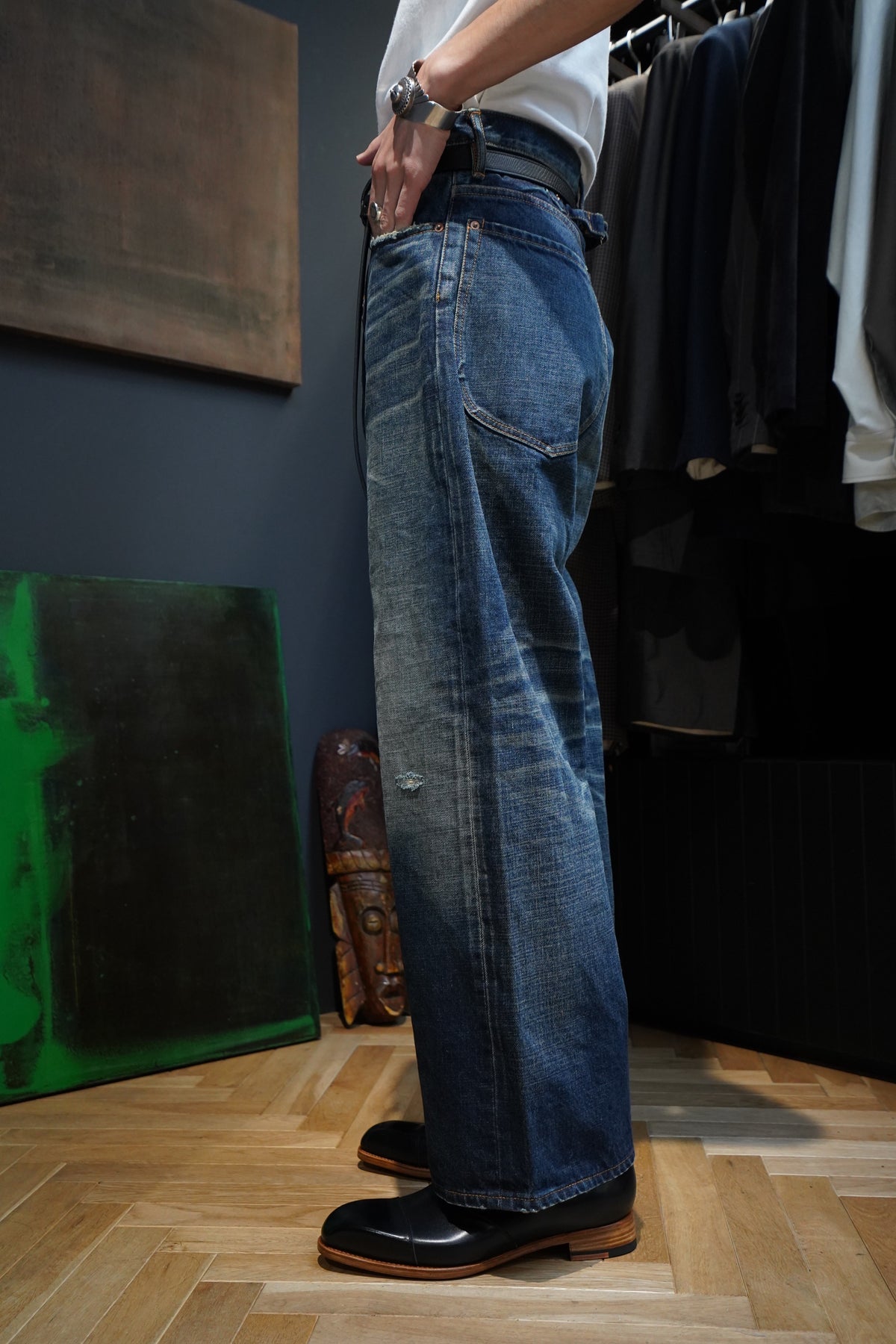 SUGARHILL(シュガーヒル)のMUSTY CLASSIC DENIM PANTS(FADED INDIGO