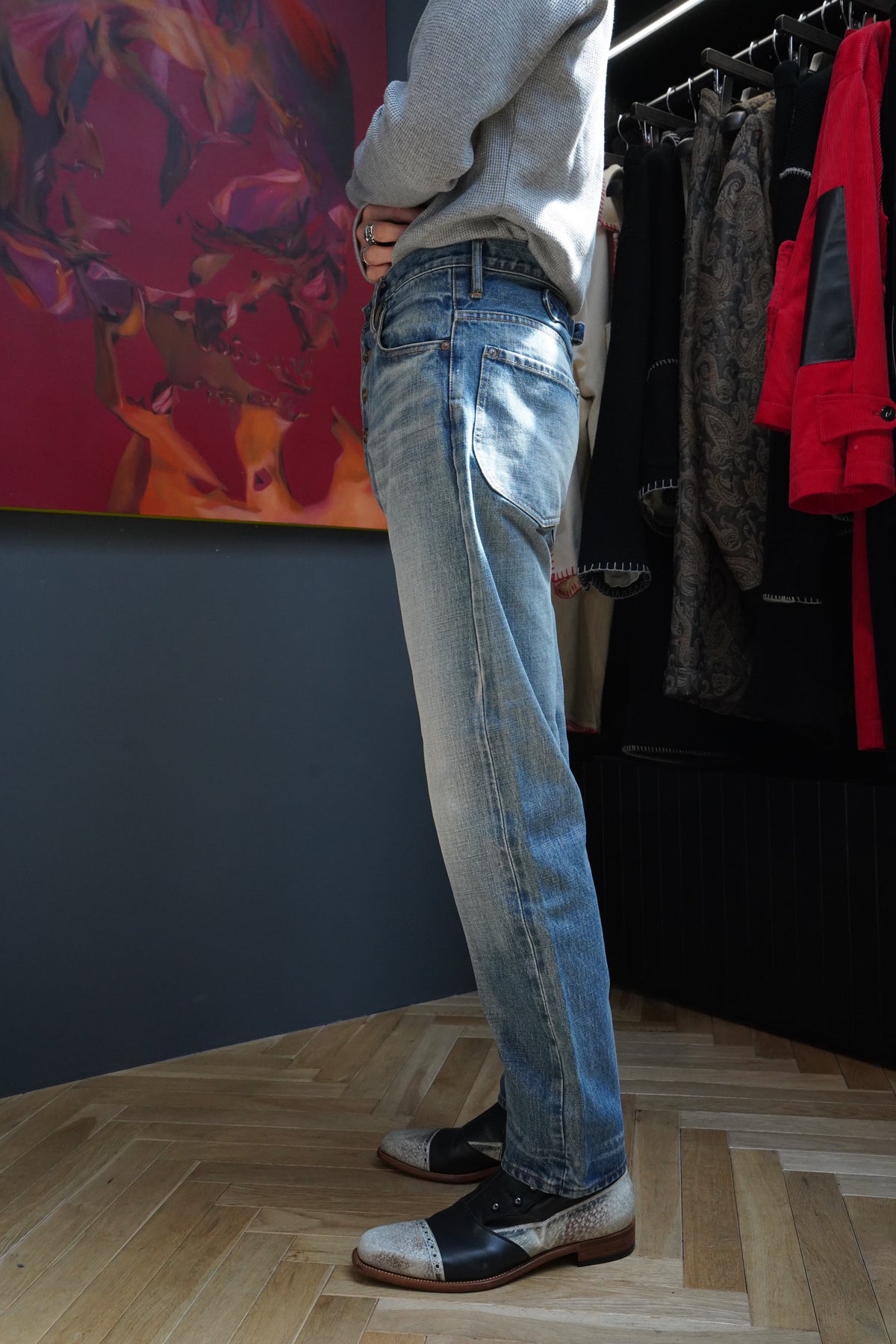 SUGARHILL（シュガーヒル）のTYPE 502 FAED DENIM PANTS(デニム)の通販