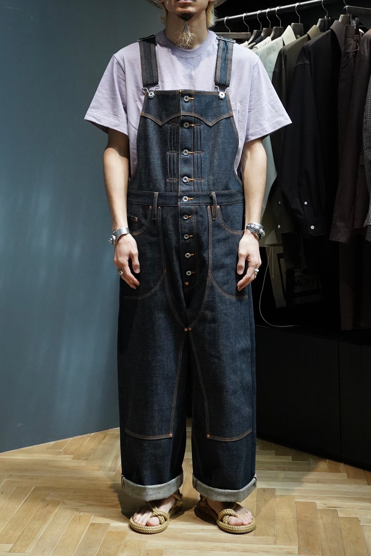 sugarhill classic denim overalls | rapresentando.com