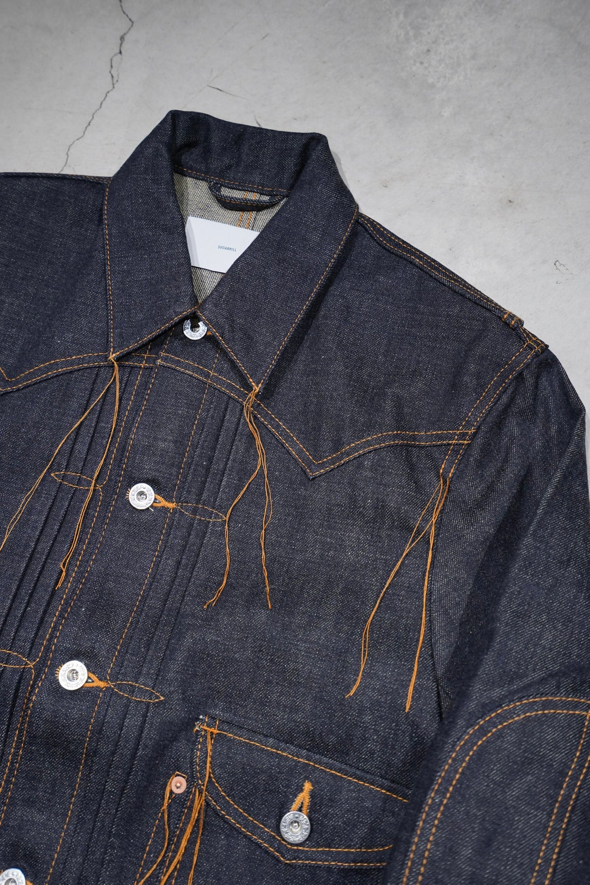 シュガーヒル Loose Thread Denim Jacket 現品限り一斉値下げ！ www