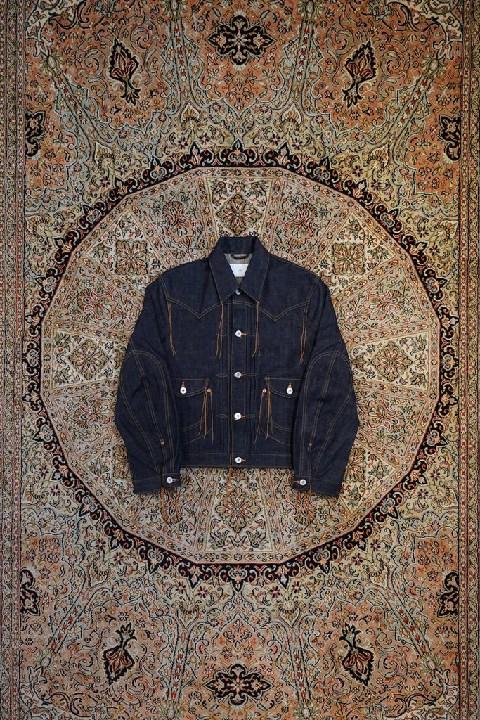 SUGARHILL（シュガーヒル）のLOOSE THREAD DENIM JACKET(INDIGO