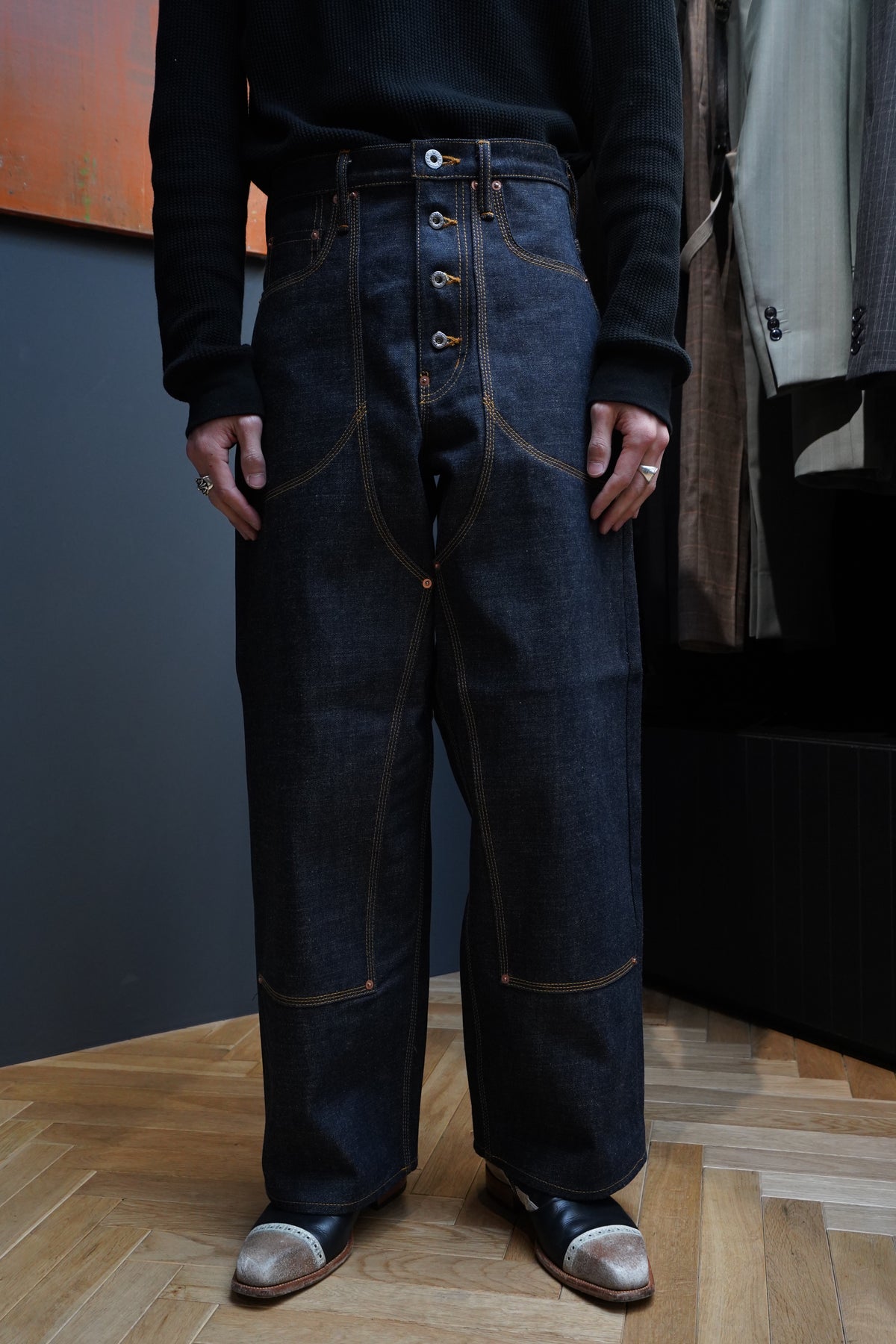 輝く高品質な sugar hill CLASSIC DENIM PANTS サイズ30 M kids-nurie.com