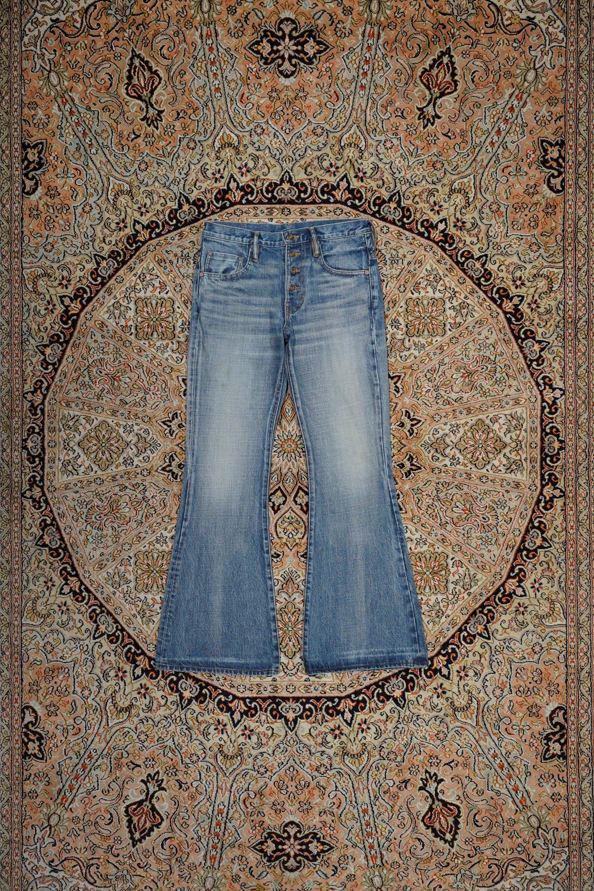 シュガーヒル FADED BELL BOTTOM DENIM PANTS 30 smcint.com